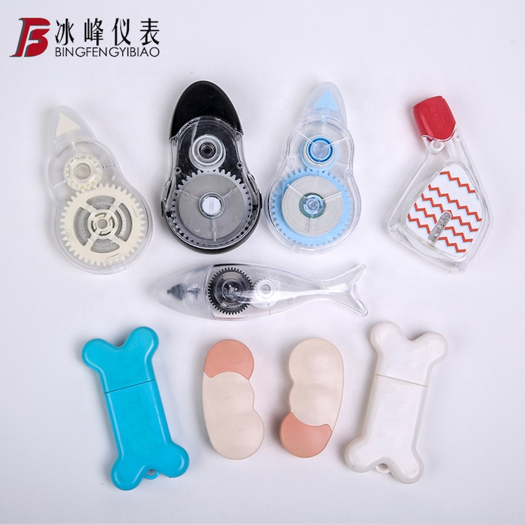 Bingfeng Manufacturer Renewable Sources Oval Brown Blue Correction Tape Cute 30m Refill