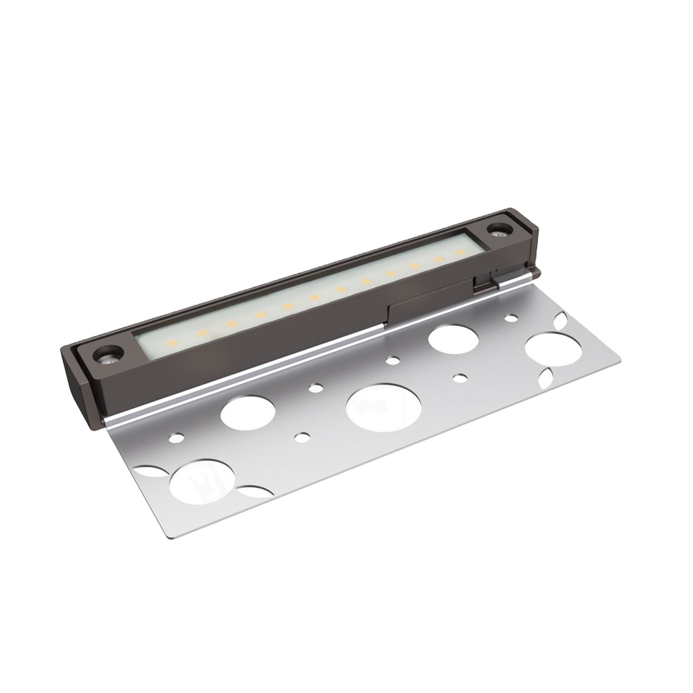 LT2701E 3W 2700K-6000K 7 Inch Aluminum Low Voltage LED Hardscape Light for Landscape Steps Lighting