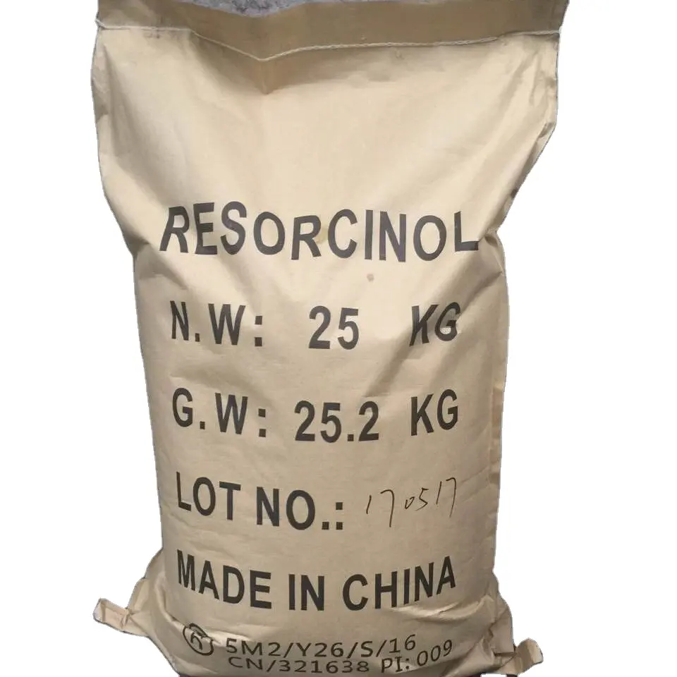 RCN manufacturer in China White Flakes 99.7% Resorcinol Used In Manufacturing