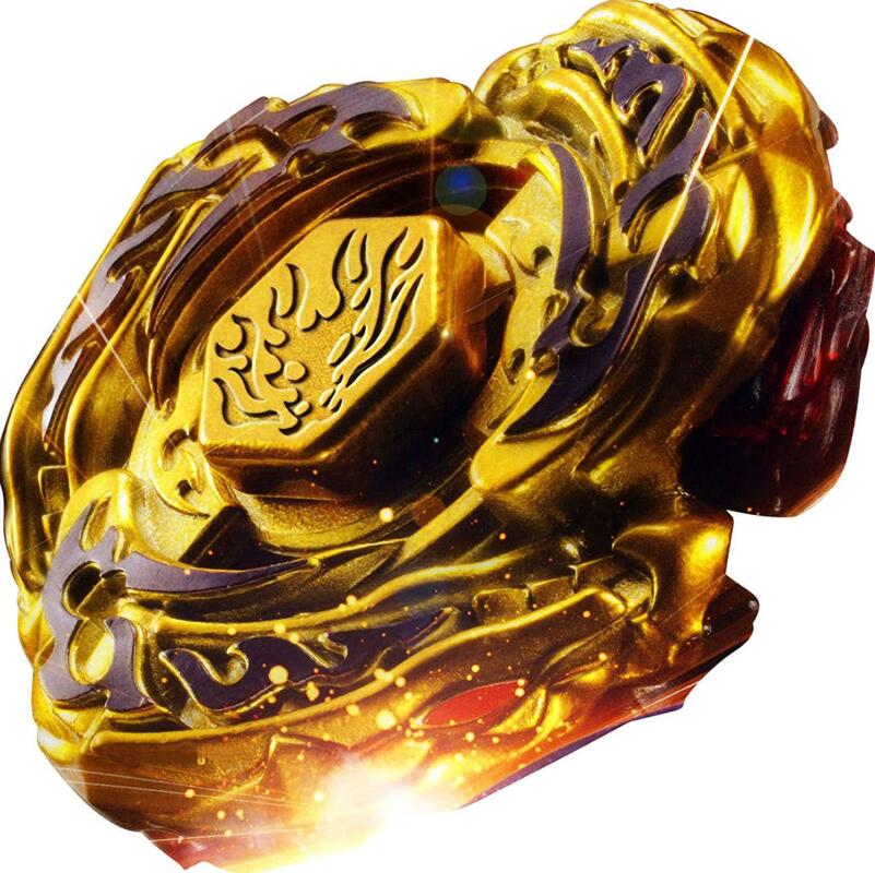 Металлический Спиннинг top burst toys gyro, розничная продажа L-DRAGO GOLD DF105LRF