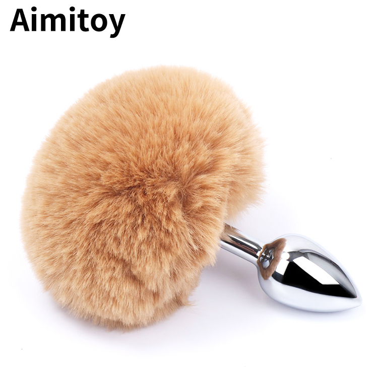 Aimitoy 12 видов цветов косплей игры сексуальный эротический подарок для женщин Анальная секс-игрушка 3 размера кошачий хвост Анальная пробка