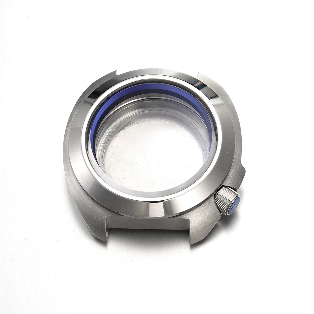 Mod SKX 6105 Pilot Bezel Case 20ATM Water Proof Stainless Steel Bezel Case For NH35 NH36 4R15 6R15 Automatic Movement