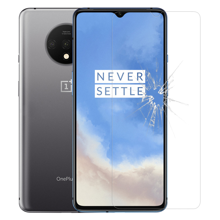 2.5D закаленное стекло с полным покрытием HD для Oneplus 7t защита экрана