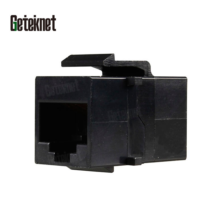 Cat6 Cat5e Coupler 8P8C RJ45 Keystone Adaptor UTP Keystone Jack Networking Adapter Cat5e/ CAT6 750 Times GETEKNET ABS /PC 11422