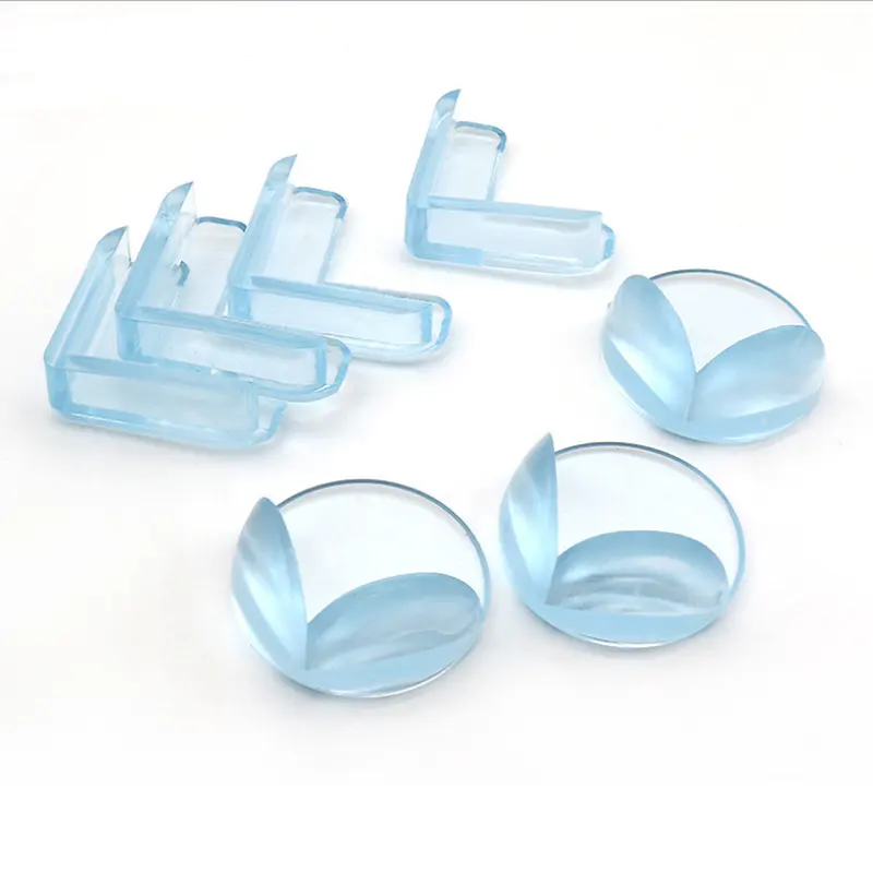High Quality Transparent Anti-collision Angle Kids Safety Products Baby Security Right Angle Thick Table Corner Protection
