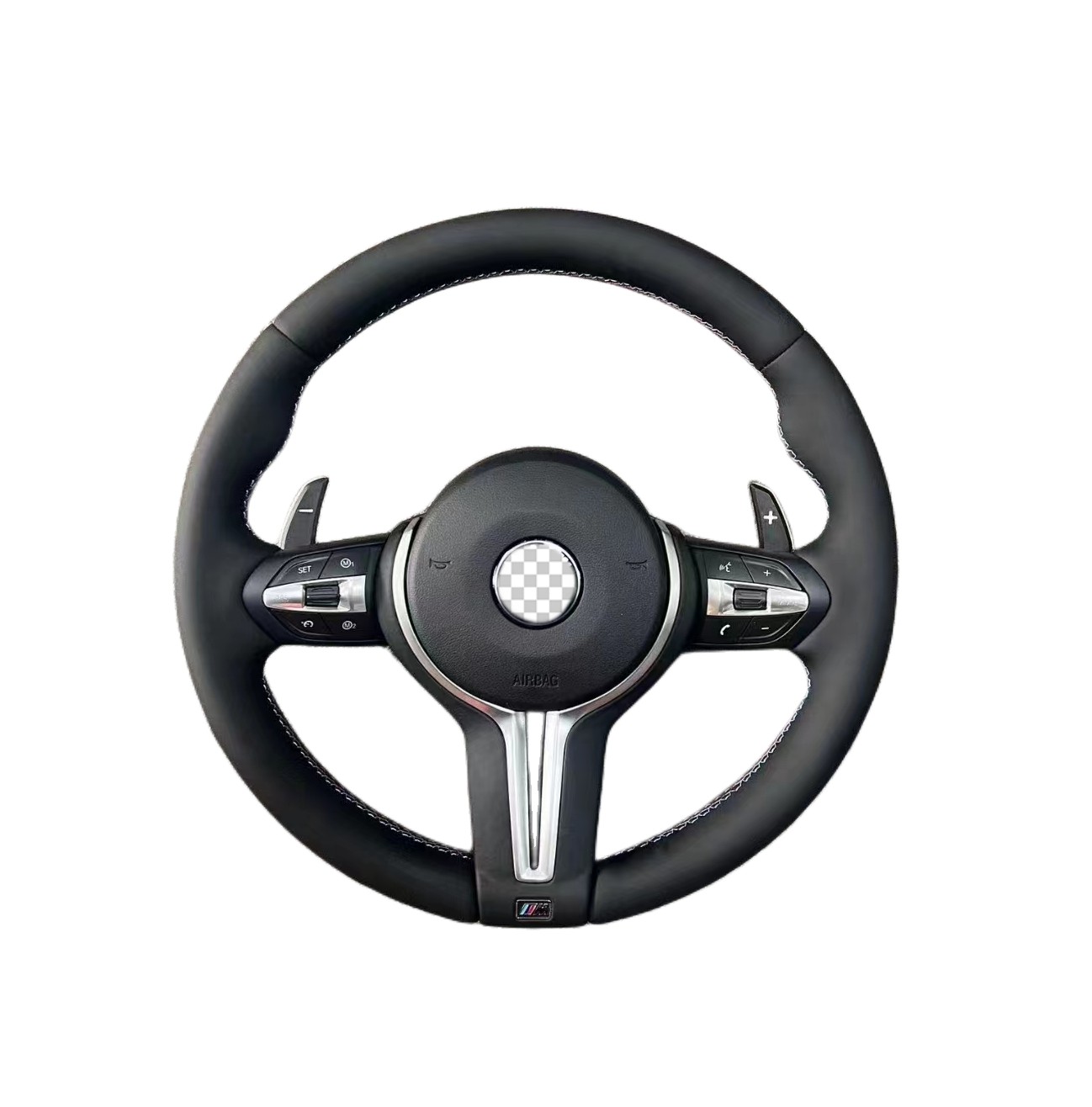 Кожаное рулевое колесо для BMW M5 F10 F11 F18 M6 F06 F12 F01 F02 F30 F35 F15