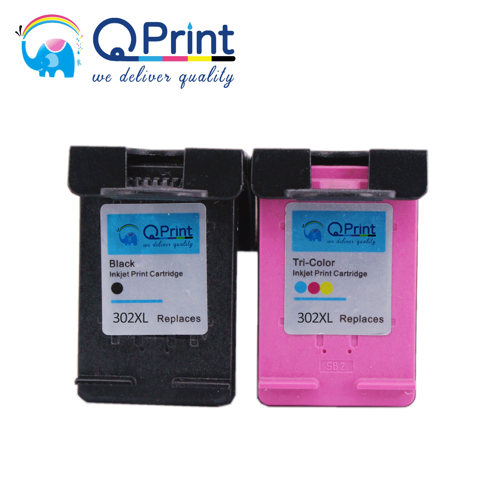 HESHUN картридж с чернилами для принтера 302XL для Officejet 3830/3831/3832/3833/3834/4650/4652/4654/4655/5220/5230/5252/5255 /5258/5264