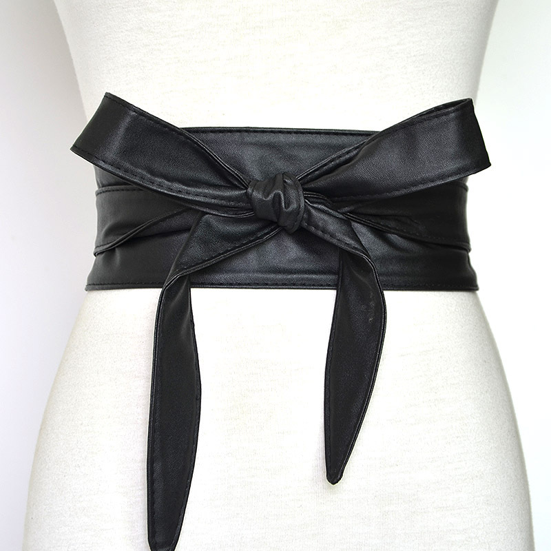 Women Belts in Soft Leather Waistband Style For Dress Simple Ladies Dress Decoration