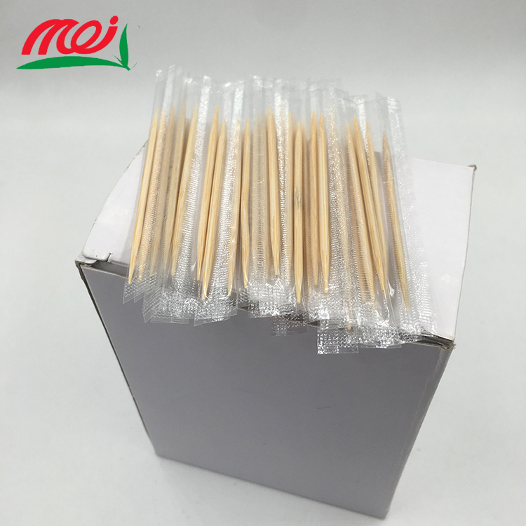 Wholesale Disposable OPP wrap Package Cover Bamboo Toothpick