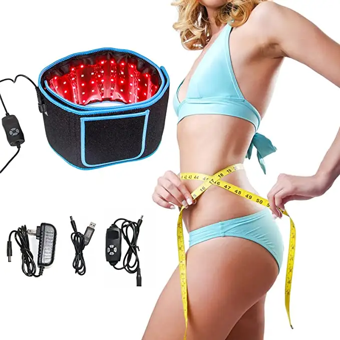 Best Quality Timer Period Pain Relief Body Slimming Lifting Shake Powder Infrared Weight Lifting Red Light Therapy Belt