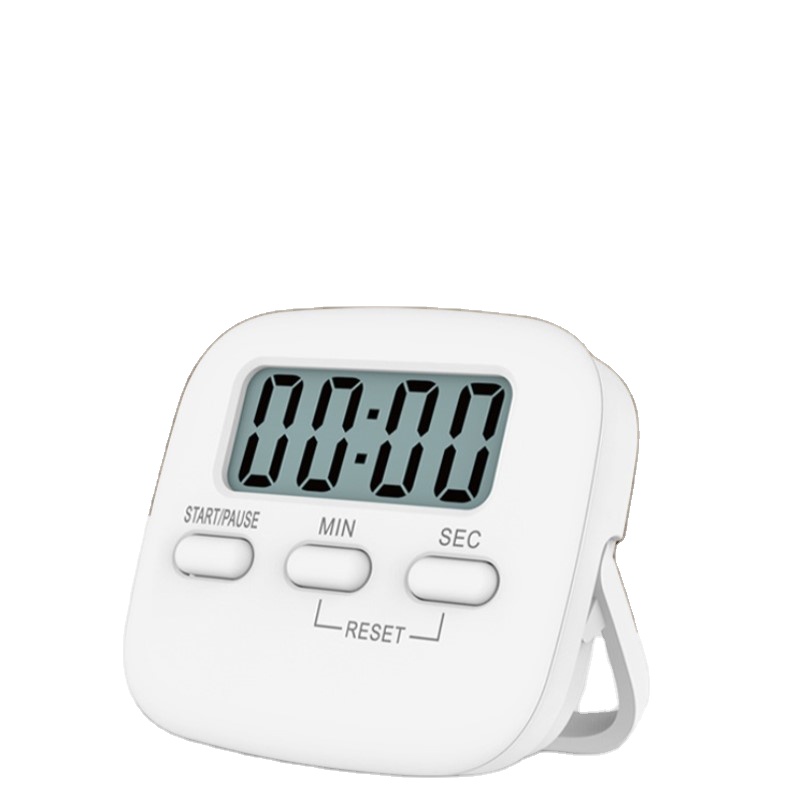 LED Mini Kitchen Timer Magnetic LCD Digital Countdown Stopwatch Alarm With Stand Kitchen Timer Practical Cooking Alarm Clock