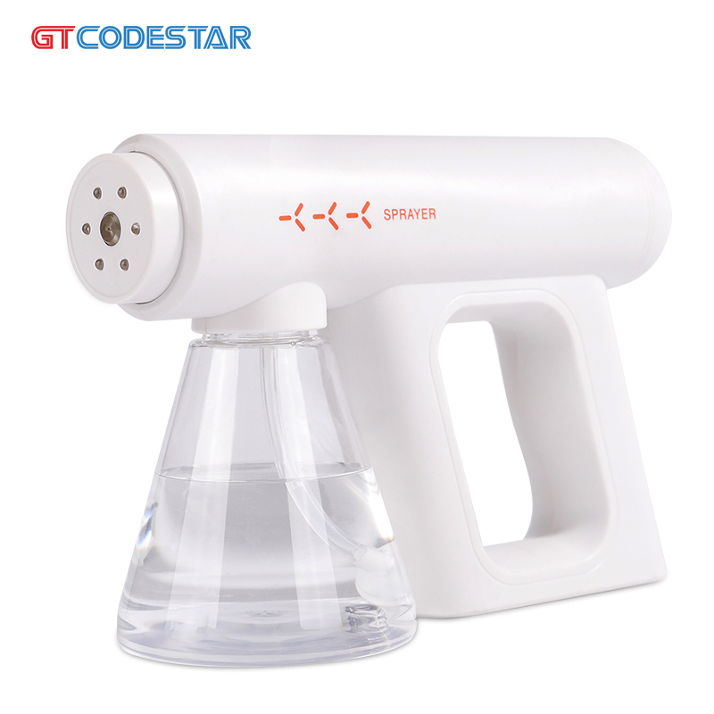 Nano Spray Gun Fogger Machine Portable Cordless Steam Atomizing Sprayer Gun for Disinfecting