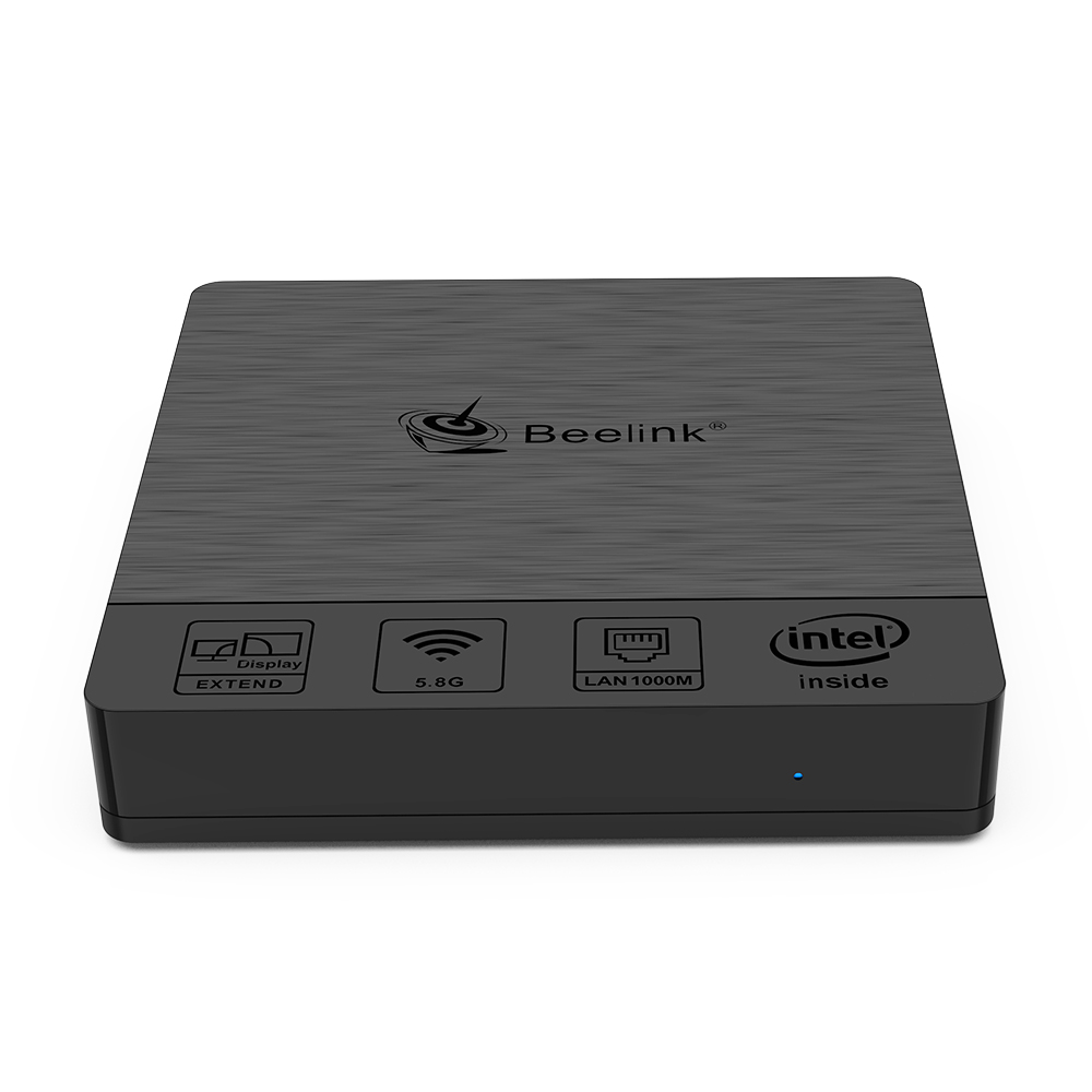 Четырехъядерный процессор Intel Atom x5-Z8500 Мини ПК DC 12V Beelink BT4 Windows10 оs 4 Гб ОЗУ, 64 ГБ, 4 * USB 3,0 порт