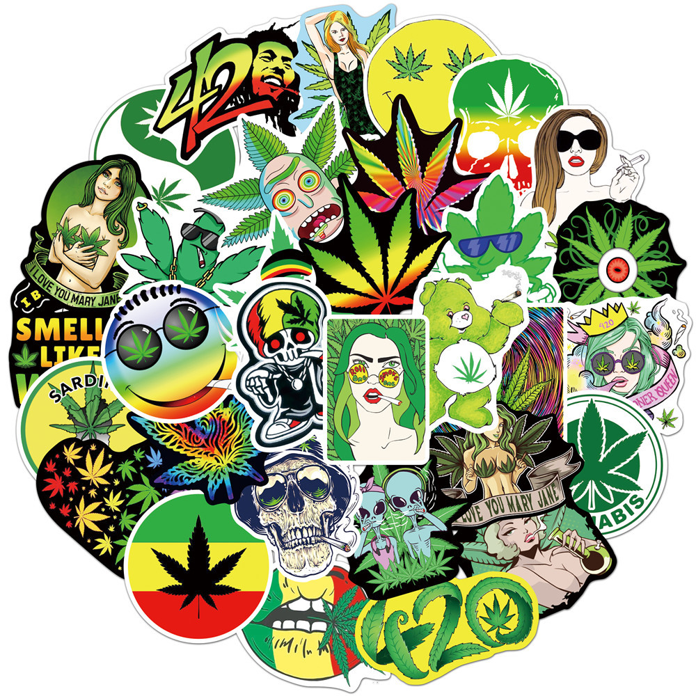 50 PCS Custom Waterproof Kawaii Anime Cartoon Sticker with Factory Price