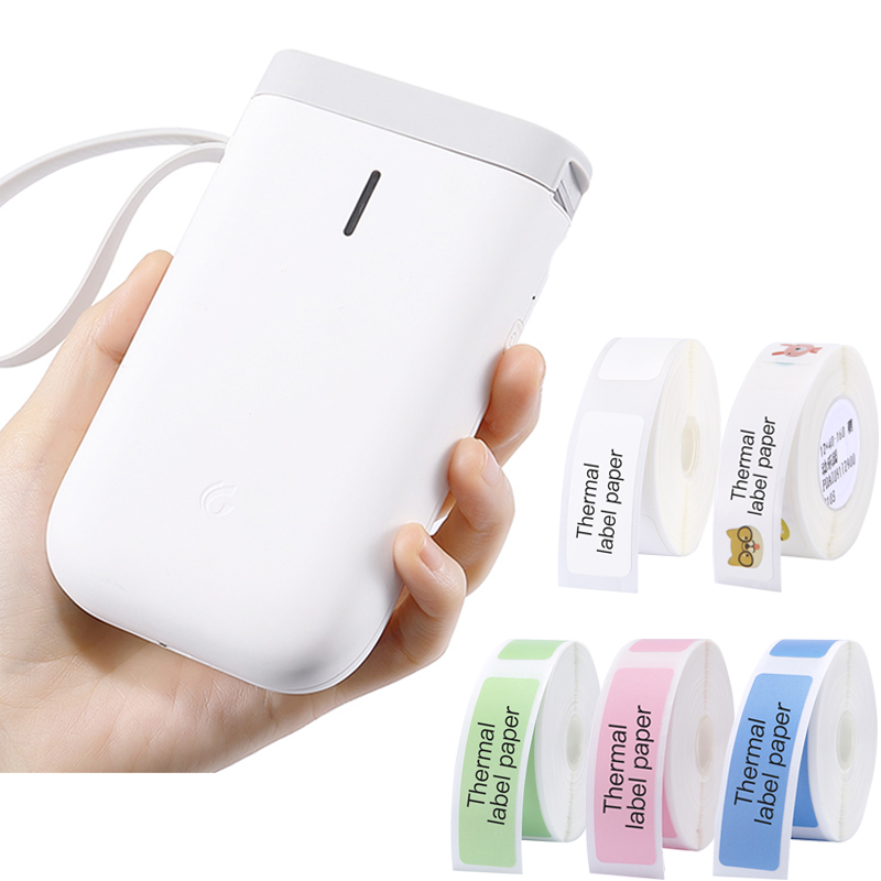 MIni Portable wireless connected smart Thermal Label Printer