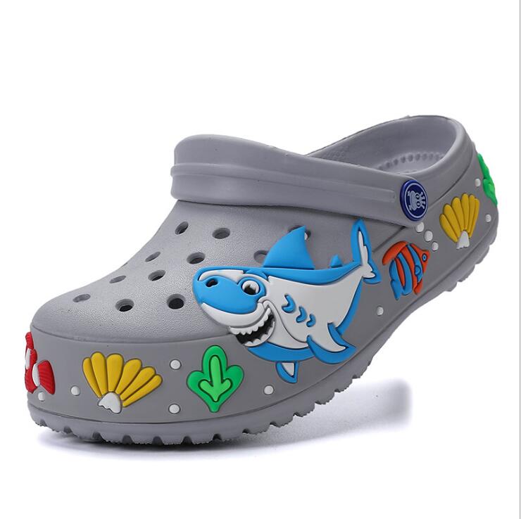 New design wholesale cute design EVA children garden shoes kids clogs slippers sandals
