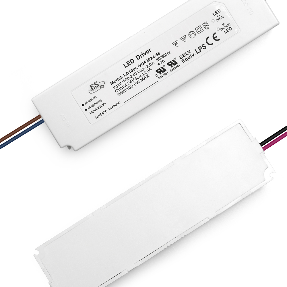 51-100w 0-8.5a водонепроницаемый Ip67 без мерцания, постоянное напряжение 12v светодиодные ленты Драйвер 100w