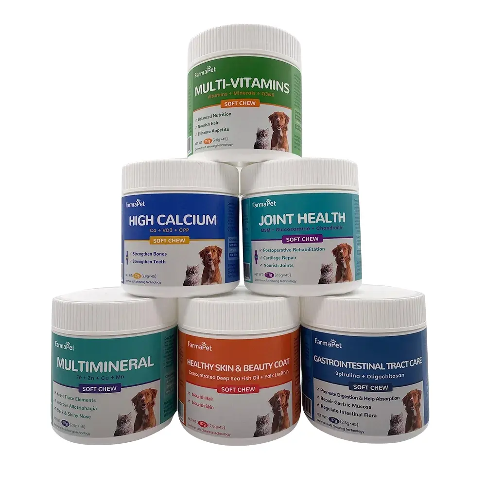 Dog Supplement Chews Vitamin/Joint health/Skin Care