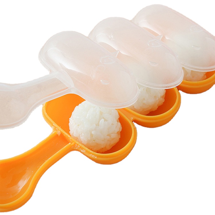 Factory Wholesale Wholesale Bento Accessories Plastic Japanese Onigiri Shaker Maker Mould Sushi Rice Ball Mold