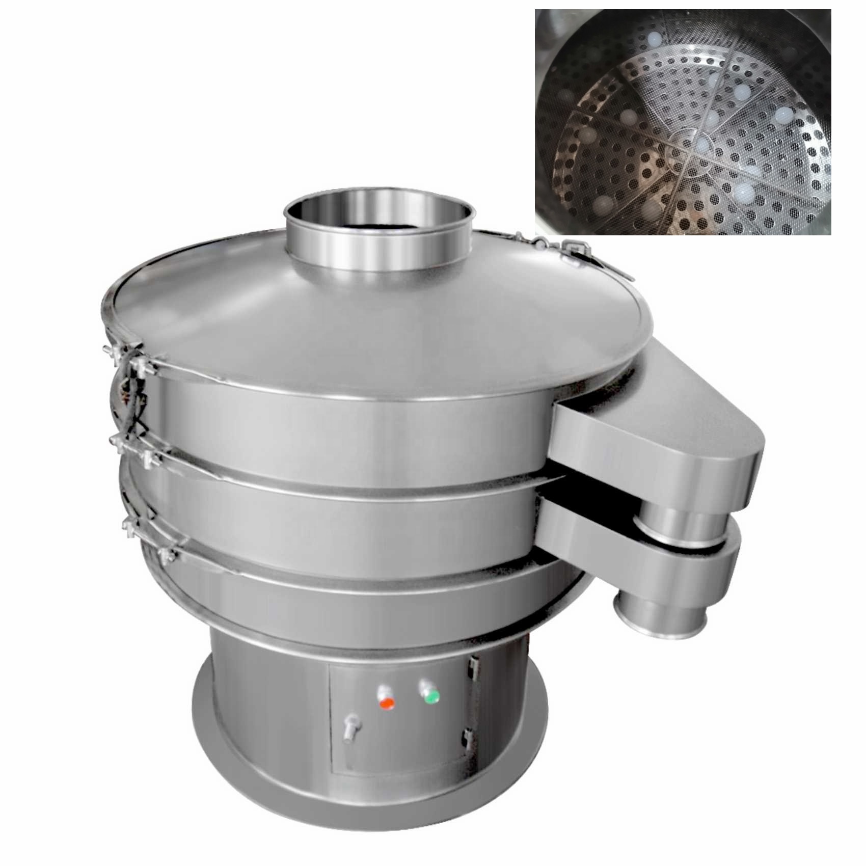 Wanda separating ear grit from corn self-cleaning vibrating screen for powder tumbler with factory prices