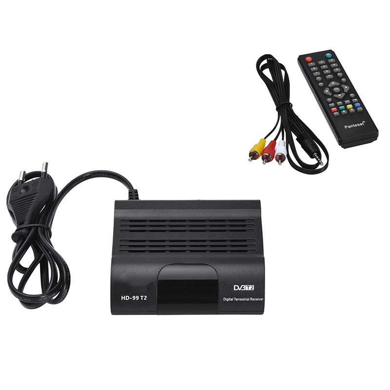 Горячая распродажа! dvb-T/T2 компьютерной приставки к телевизору HD TV box DVB-T2 H.265 HD Цифровое ТВ компьютерной приставки к телевизору