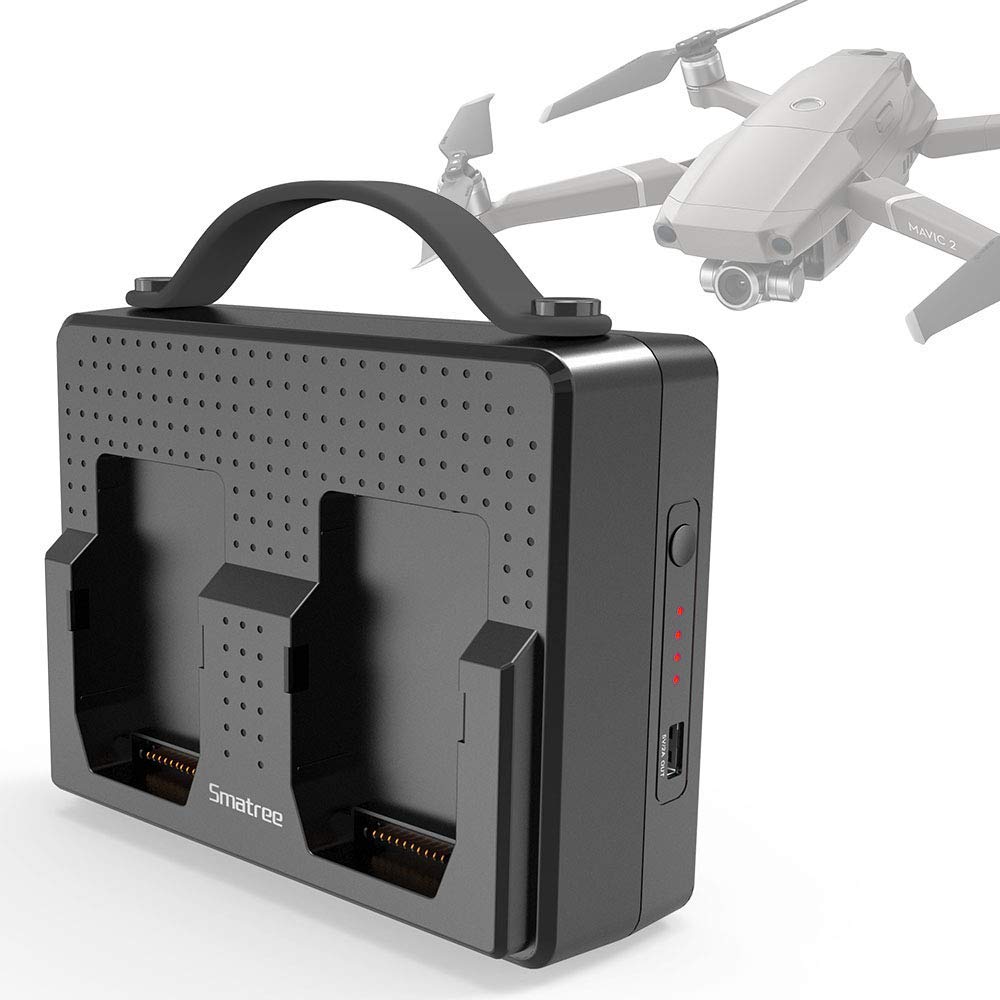 Smatree Mavic 2 Pro 148Wh портативная зарядная станция, высокоскоростная док-станция, совместимая с DJI Mavic 2 Pro/Mavic 2 Zoom Drone Intelli
