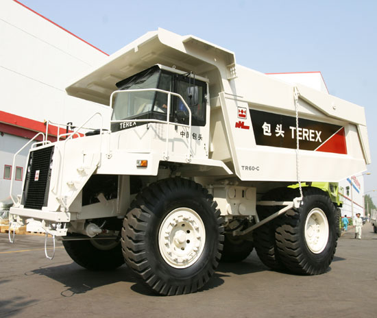 Новый TR60C 90 тонн Горнодобывающий самосвал грузовик на продажу