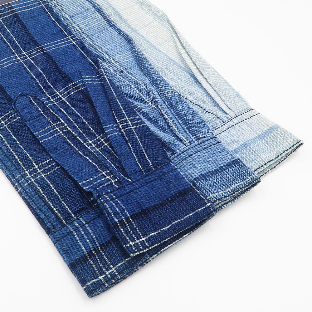 Горячая Распродажа 2021, стрейчевая хлопковая ткань Chambray из денима с вышивкой