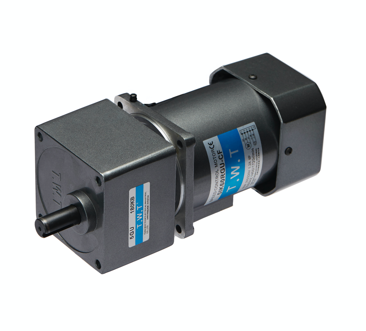 Low Speed 40w 110v/220v 90mm 60rpm 4poles Reversible Ac Gear Motor With Gearbox