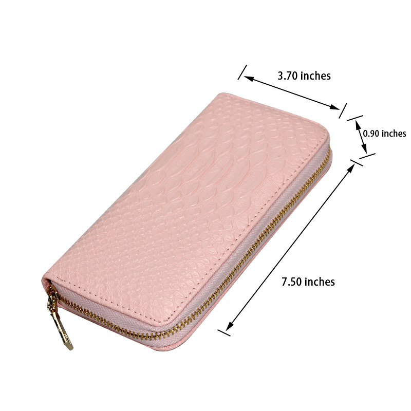2019 Фабрика Горячая продажа оптовая продажа Мода PU кожа женщины RFID чулок Роскошный кошелек карты