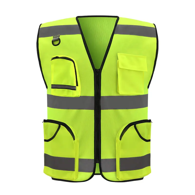 High Visibility Safety Reflective Vest Yellow Traffic Vests