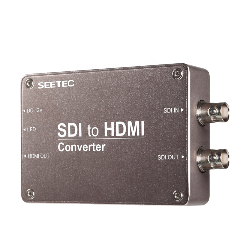 Алюминиевая конструкция SDI в HDMI конвертер цена с F970 батареи пластины