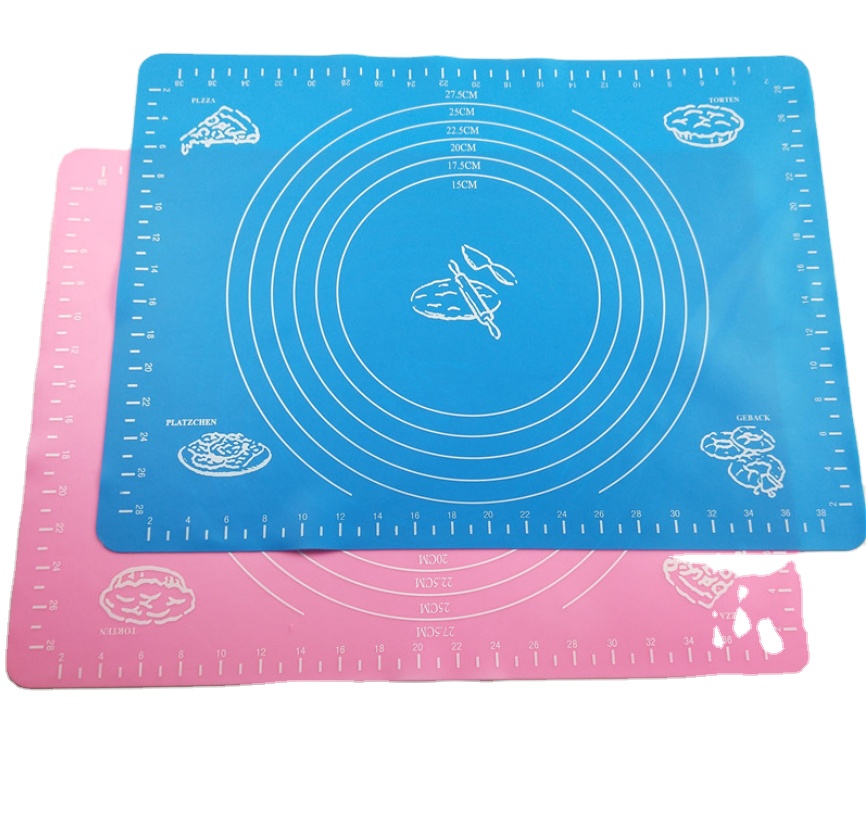 40 x 30 cm Non Stick Silicone kitchen Mat with Measurement for pastry rolling and baking