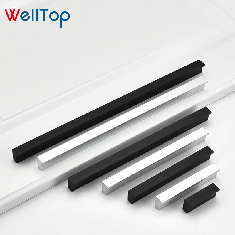 Veitop welltop оборудование современный кухонный алюминиевый профиль для шкафа Ручка VT-01.133