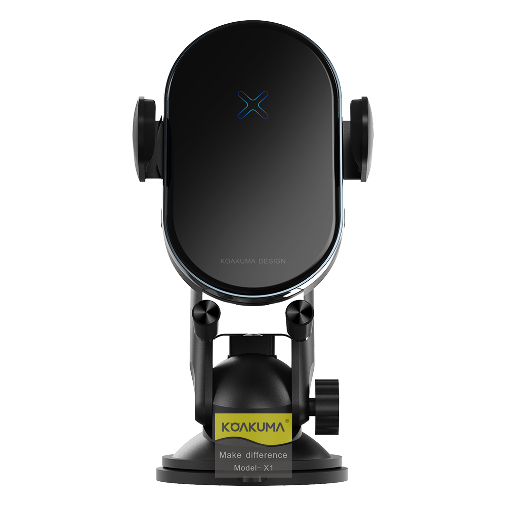 Qi standard automatic infrared induction car mount wireless charger