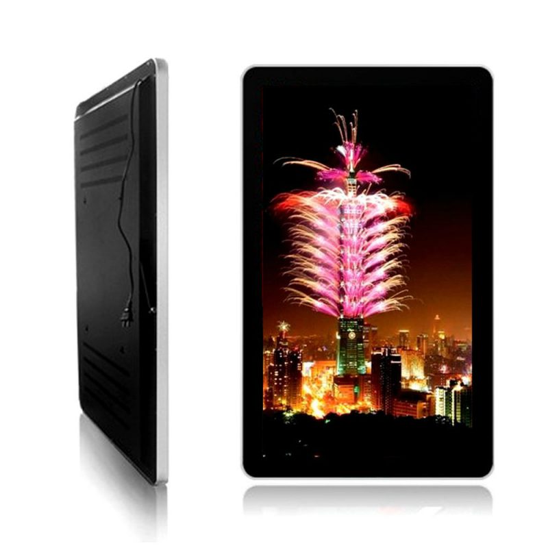 Indoor 32" wall mounted windows 4k Lcd tv touch screen elevator advertising display