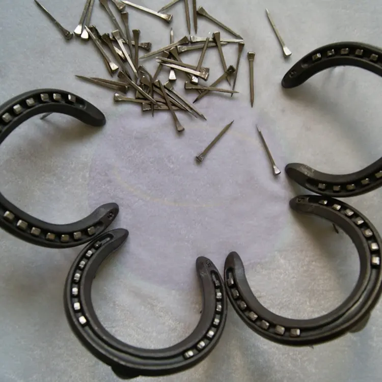 Chinese factory direct sales of farrier racing steel horse shoes