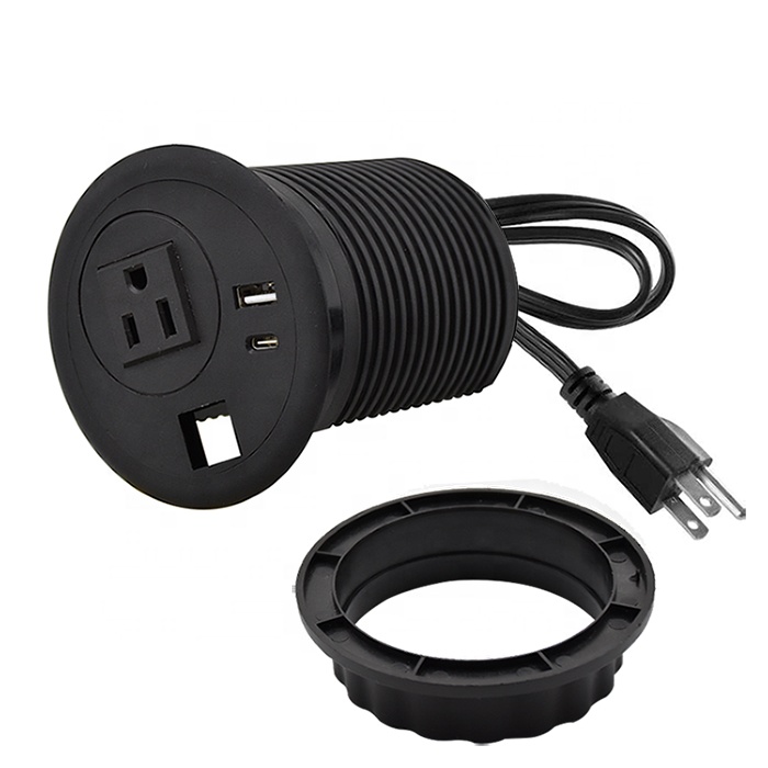 Гнездо втулки блока питания с usb
