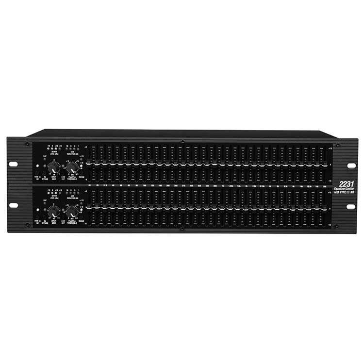 Оптовая продажа Профессиональный DBX 2231 Двойной 31 графический эквалайзер для караоке и качество звучания