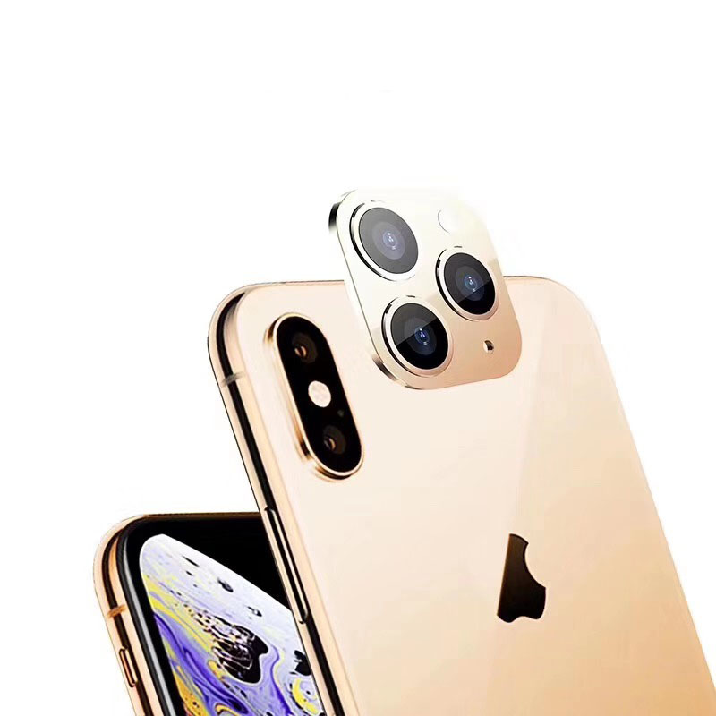 Новинка 2,0 закаленное стекло для iPhone 11 Pro крышка объектива камеры для iPhone X XS MAX титановый чехол задняя крышка для камеры