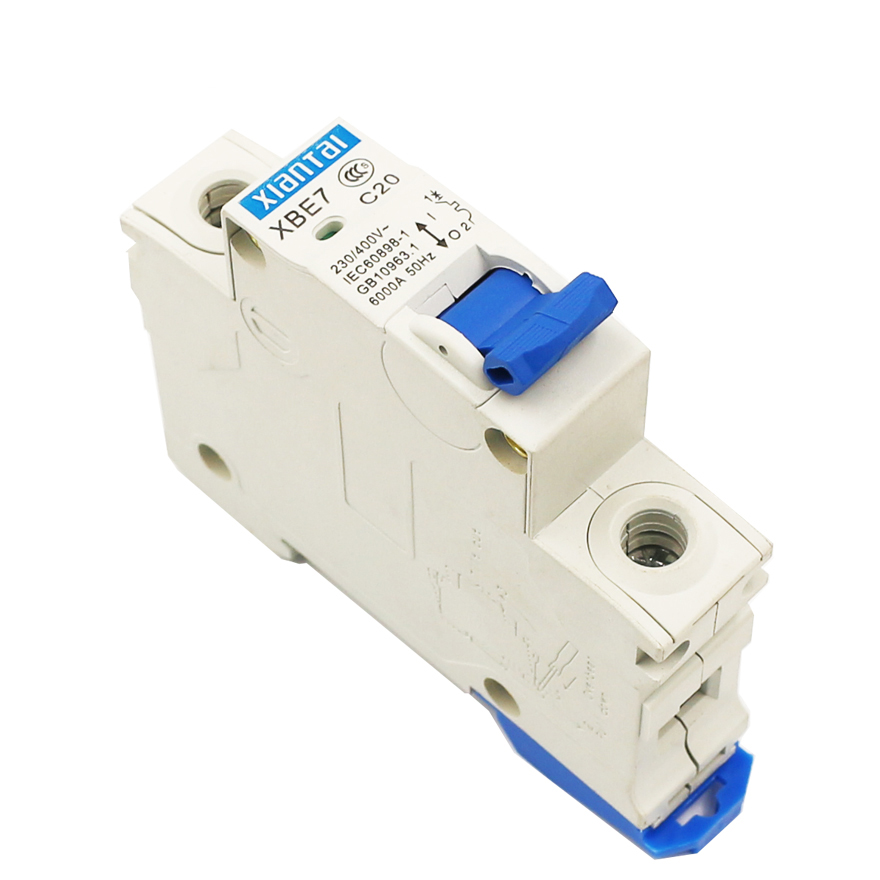 Выключатель типа и sp 1 полюс номер 16amp 220 В 50 Гц 6kA mcb мини-выключатель