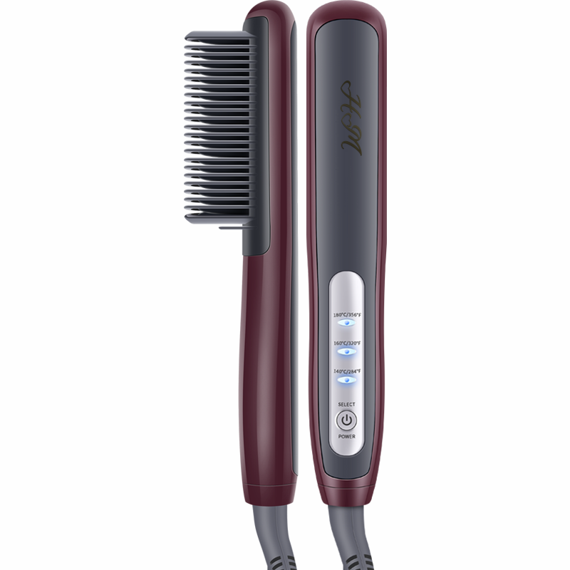 Professional Magic 2 in 1 Hair Styling Wand PTC Heater and Safe Anti-scalding Comb