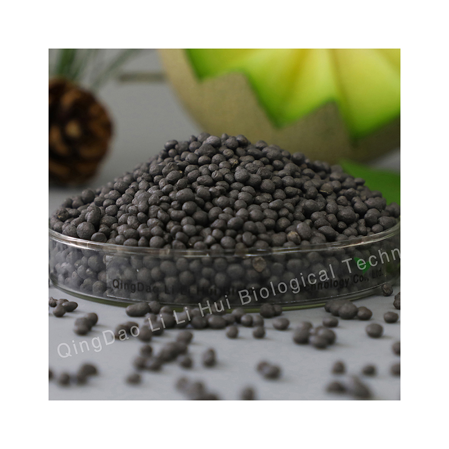 Factory Wholesale Compound Fertilizer Material Black Granular Humate Granular Fertilizer