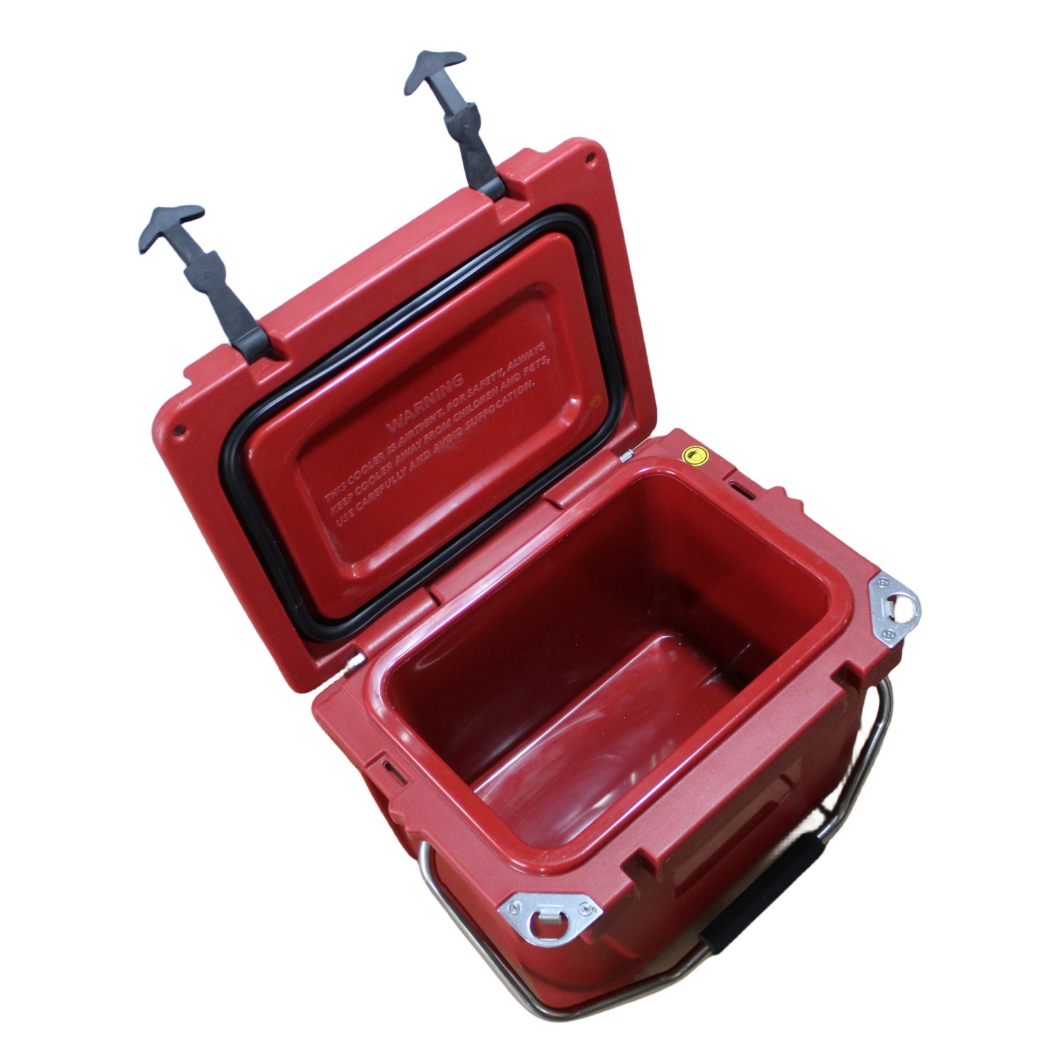 Rotationally-molded construction mighty hard cooler 20QT Portable Small Insulated Cooler