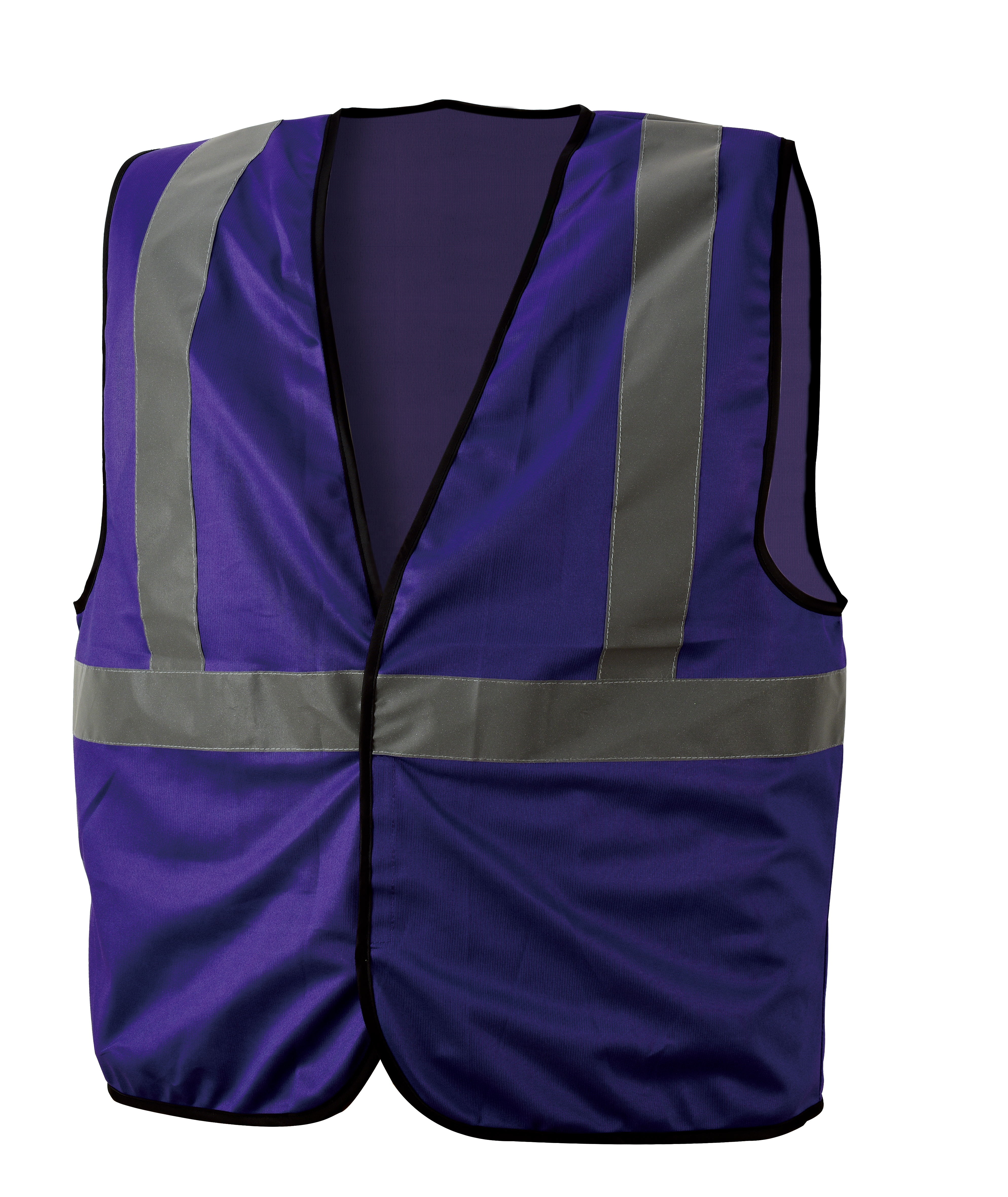 Custom Purple manufacturers safety vests for athletes