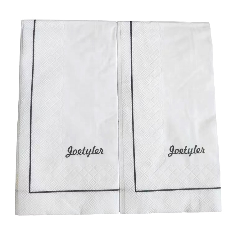 Одноразовые Высококачественные девственные деревянные целлюлозы 1ply 2ply 3ply Ресторан Ужин Салфетка