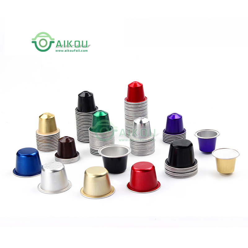 Nespresso совместимые металлические крышки из алюминиевой фольги для кофейных капсул