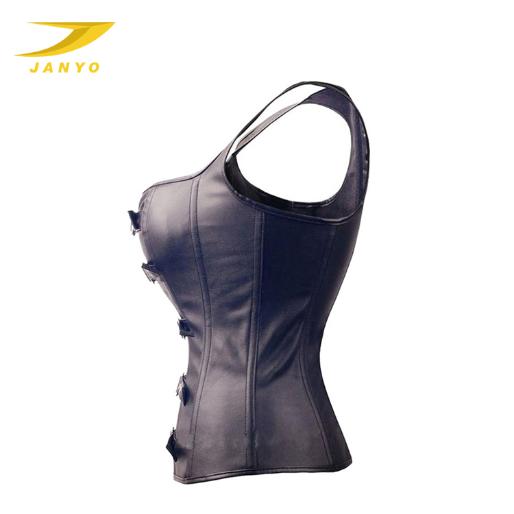 Wholesale fashion PU leather black sexy hot erotic lingerie clothes dresses pajama for women