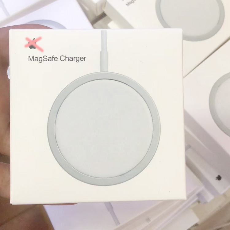 Высококачественный тонкий Magsafe для iPhone12 Магнитный Qi беспроводной Смартфон быстрое зарядное устройство 15 Вт для Apple Беспроводное зарядное устройство
