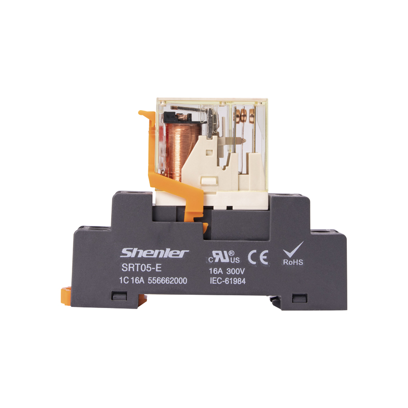 Shenler RFT1CO730L + SRT05-E интерфейс триггерный релейный модуль со светодиодной 230VAC 1 полюс 12A питания 24v mk2p 24vdc прозрачный